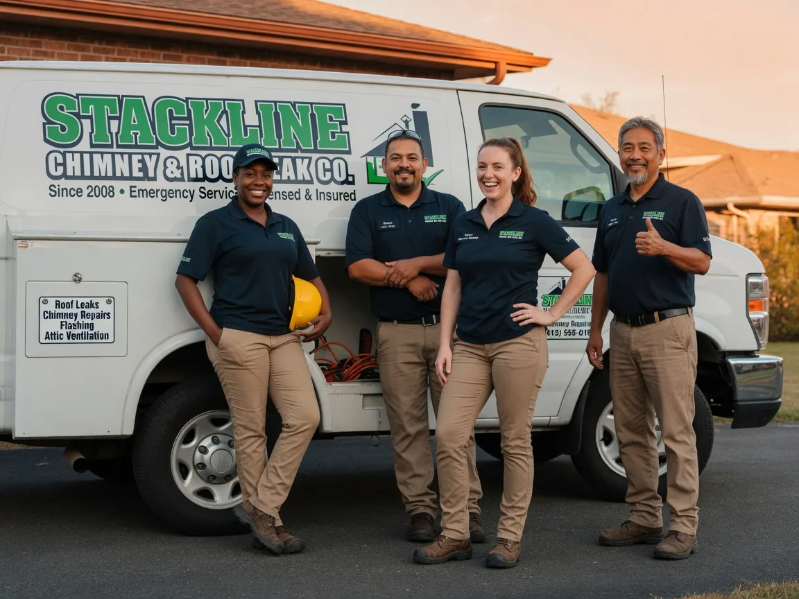 Chimney flashing repair company in Carlisle, AR